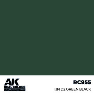AK Real Colors RC955 IJN D2 Green Black – Obrázok 1