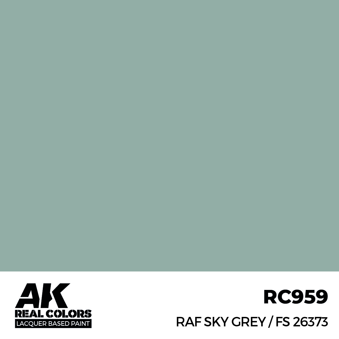 AK Real Colors RC959 RAF Sky Grey