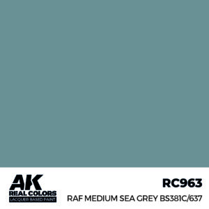 AK Real Colors RC963 RAF Medium Sea Grey – Obrázok 1