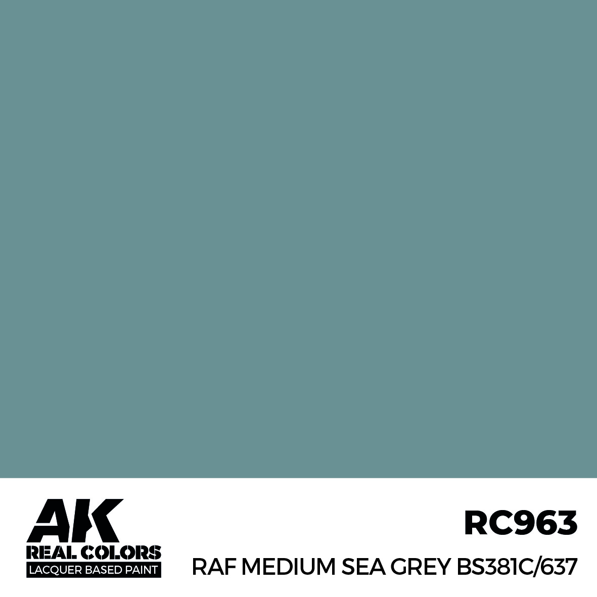 AK Real Colors RC963 RAF Medium Sea Grey