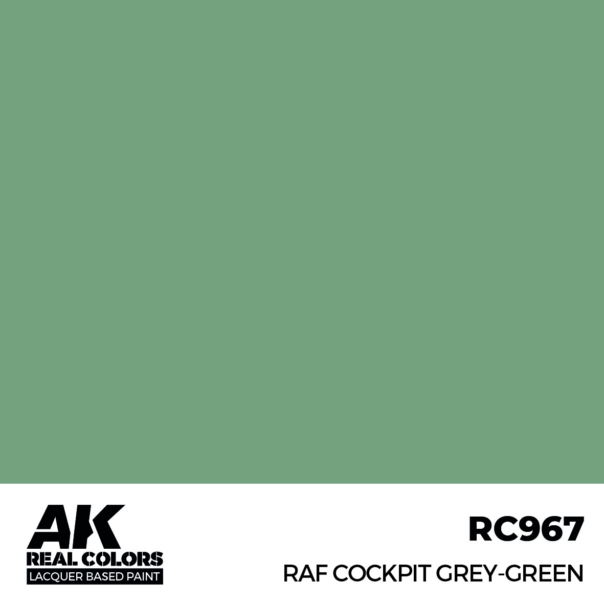 AK Real Colors RC967 RAF Cockpit Grey-Green