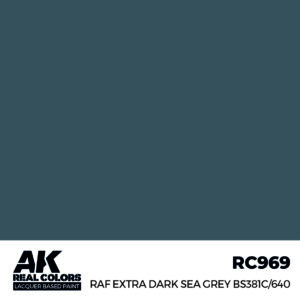 AK Real Colors RC969 RAF Extra Dark Sea Grey – Obrázok 1