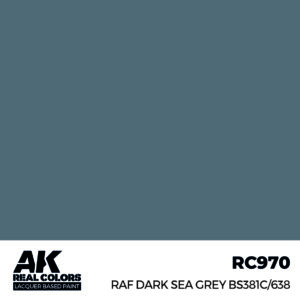 AK Real Colors RC970 RAF Dark Sea Grey – Obrázok 1