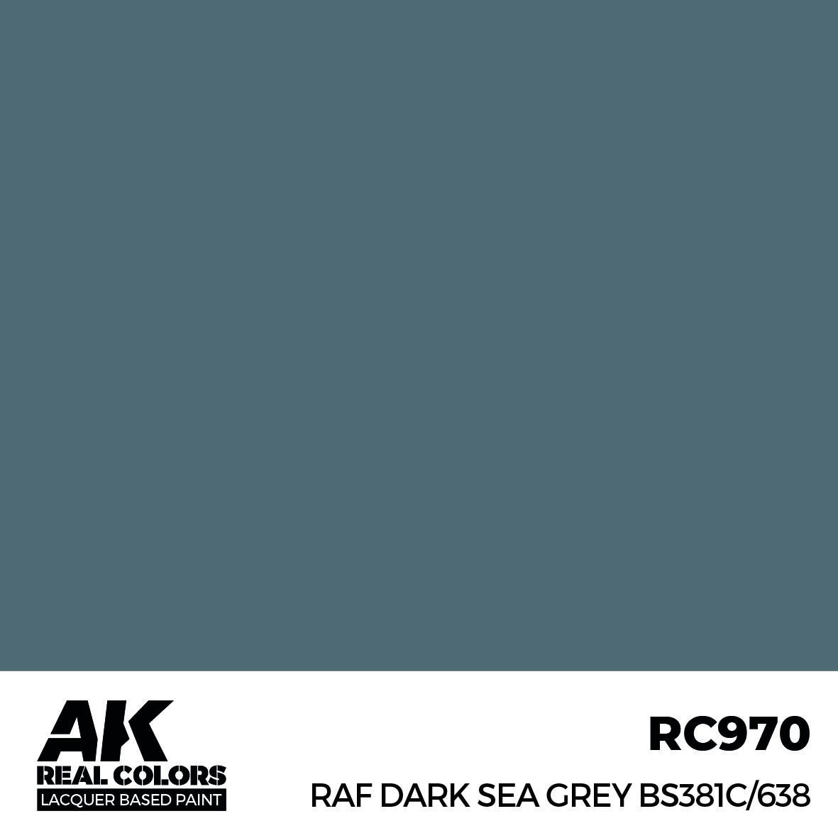 AK Real Colors RC970 RAF Dark Sea Grey