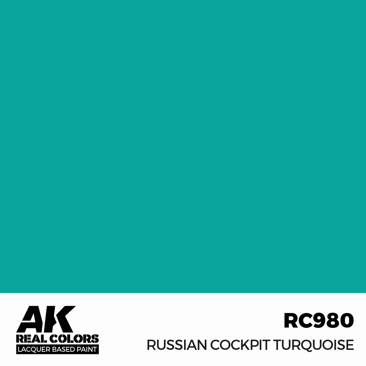 AK Real Colors RC980 Russian Cockpit Turquoise