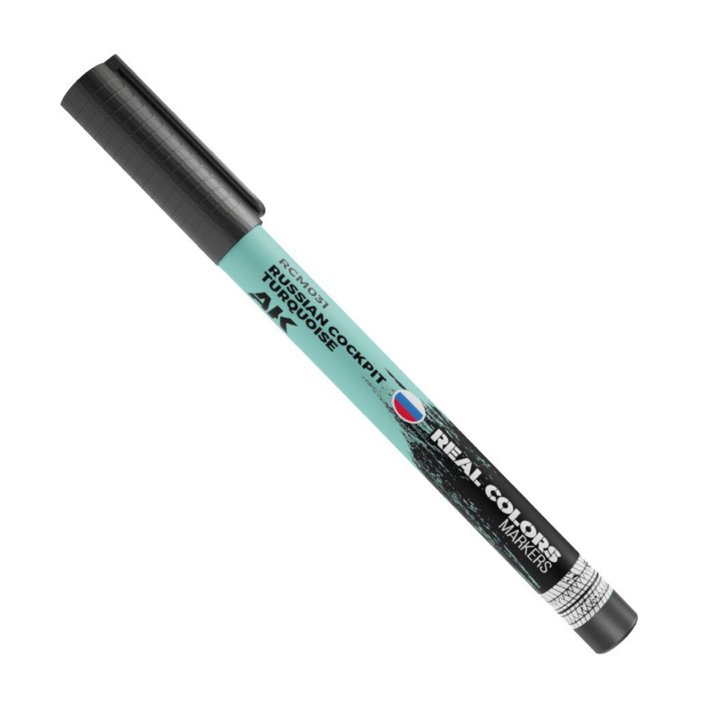 AK RC Marker - RUSSIAN COCKPIT TURQUOISE