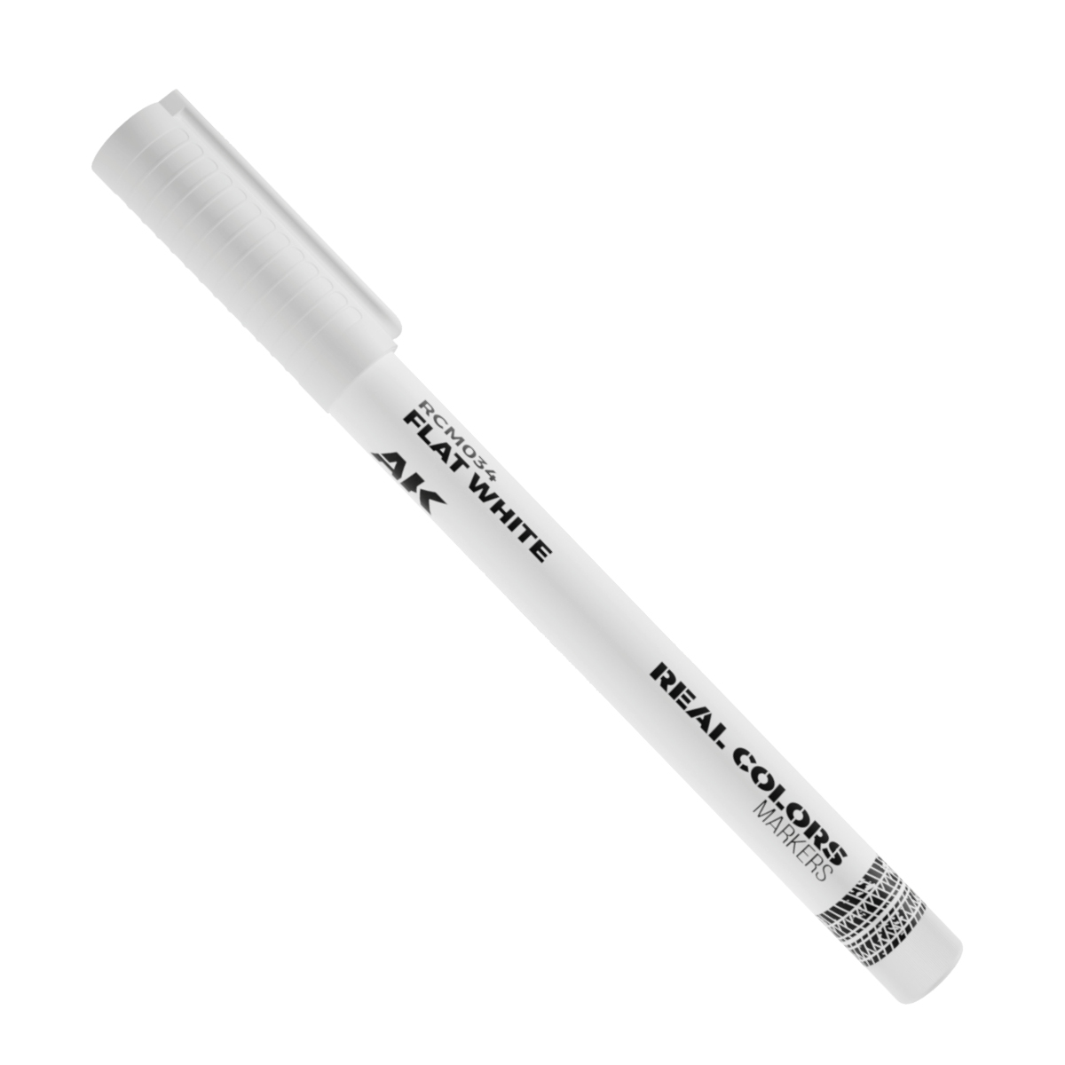 AK RC Marker - FLAT WHITE