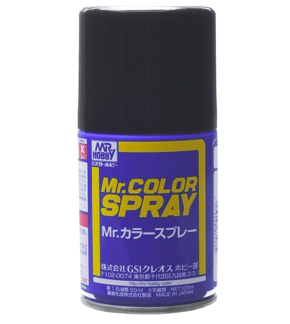 Mr.Color Spray S2 Gloss Black 100ml