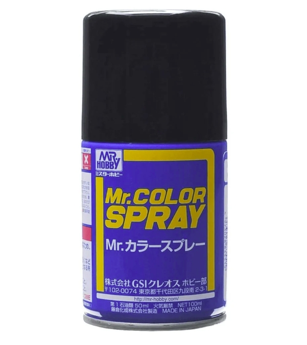 Mr.Color Spray S33 Flat Black 100ml