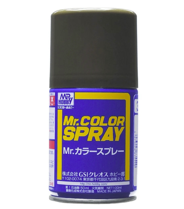 Mr.Color Spray S38 Flat Olive Drab(2) 100ml