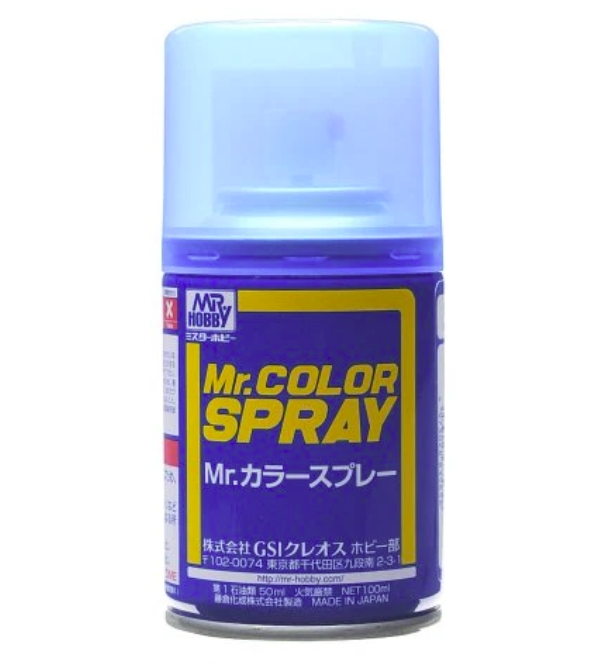 Mr.Color Spray S50 Gloss Clear Blue 100ml
