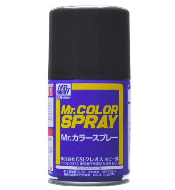 Mr.Color Spray S78 Gloss Metallic Black 100ml