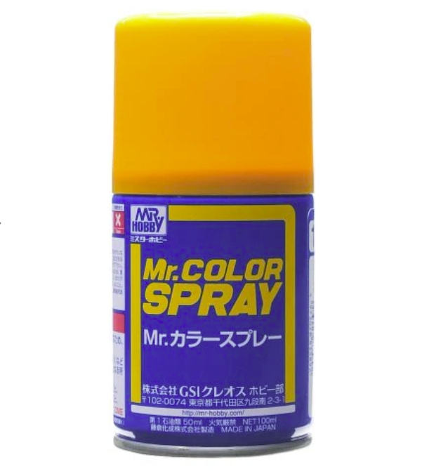 Mr.Color Spray S109 Semi-Gloss Character Yellow 100ml
