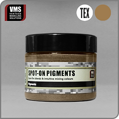VMS SPOT-ON Weathering Pigments No. 04 Brown Earth TEXTURED