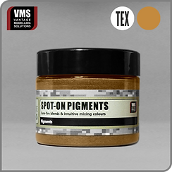 VMS SPOT-ON Weathering Pigments No. 06 Clay Rich Earth TEXTURED