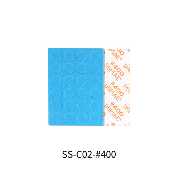 DSPIAE Self Adhesive Sponge Sanding Disc 10mm #400