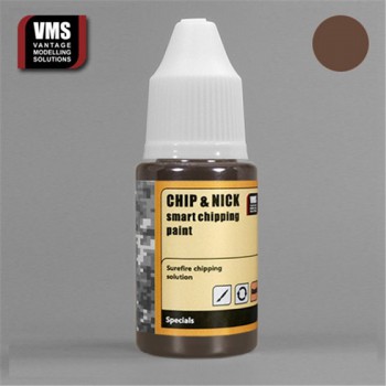 CHIP & NICK Smart Chipping Paint MEDIUM BROWN 20ml