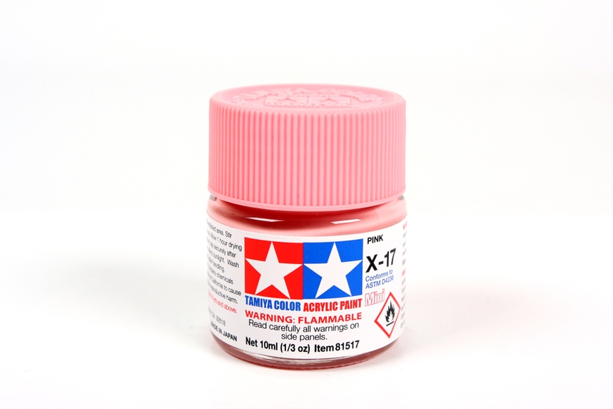 Tamiya Acrylic Mini X-17 Pink Gloss