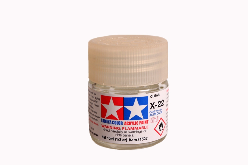 Tamiya Acrylic Mini X-22 Clear