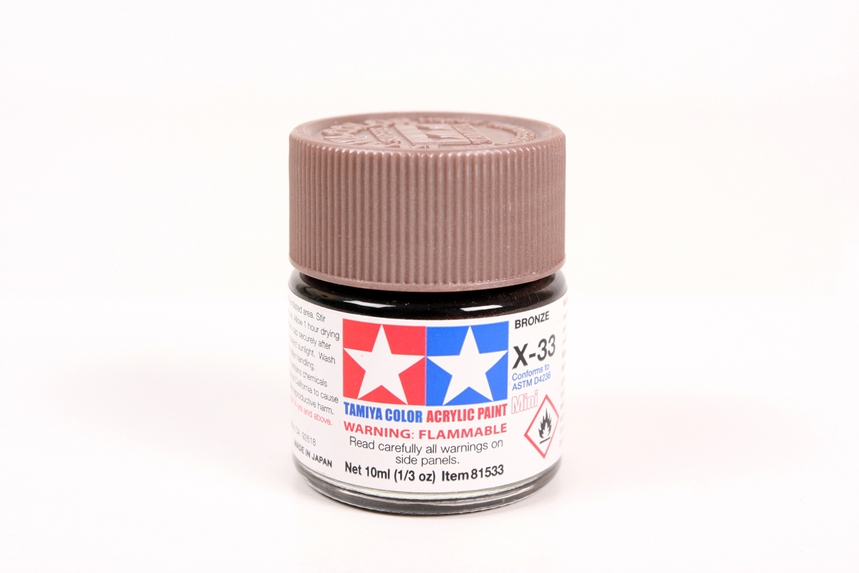 Tamiya Acrylic Mini X-33 Bronze