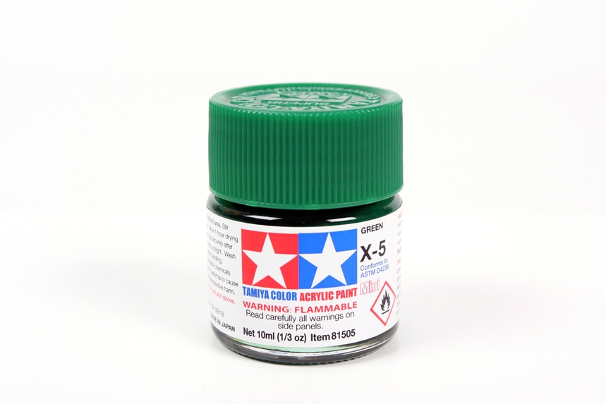 Tamiya Acrylic Mini X-5 Green Gloss