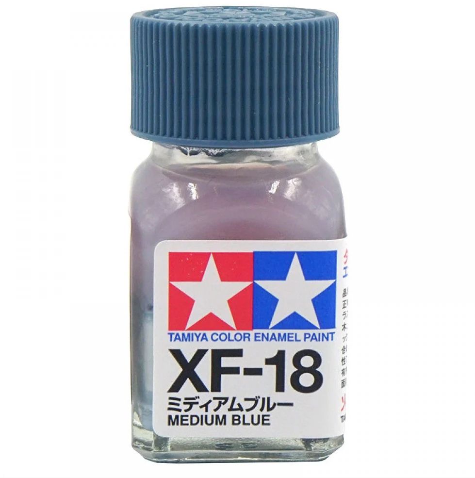 Tamiya Enamel XF-18 Medium Blue