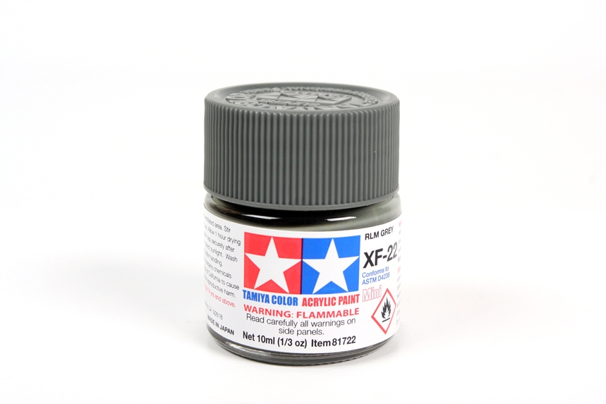 Tamiya Acrylic Mini Xf-22 Rlm Gray