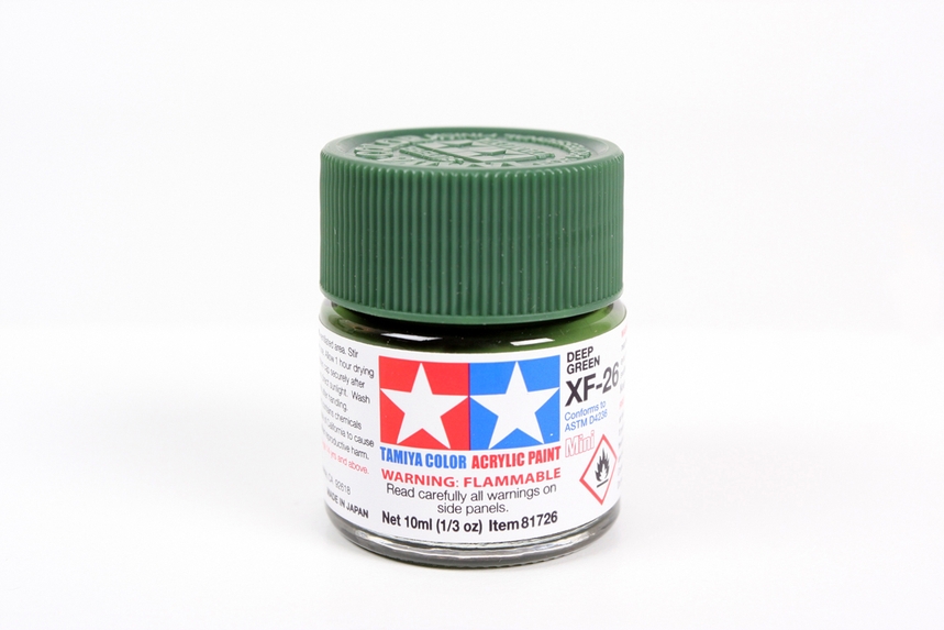 Tamiya Acrylic Mini Xf-26 Deep Green