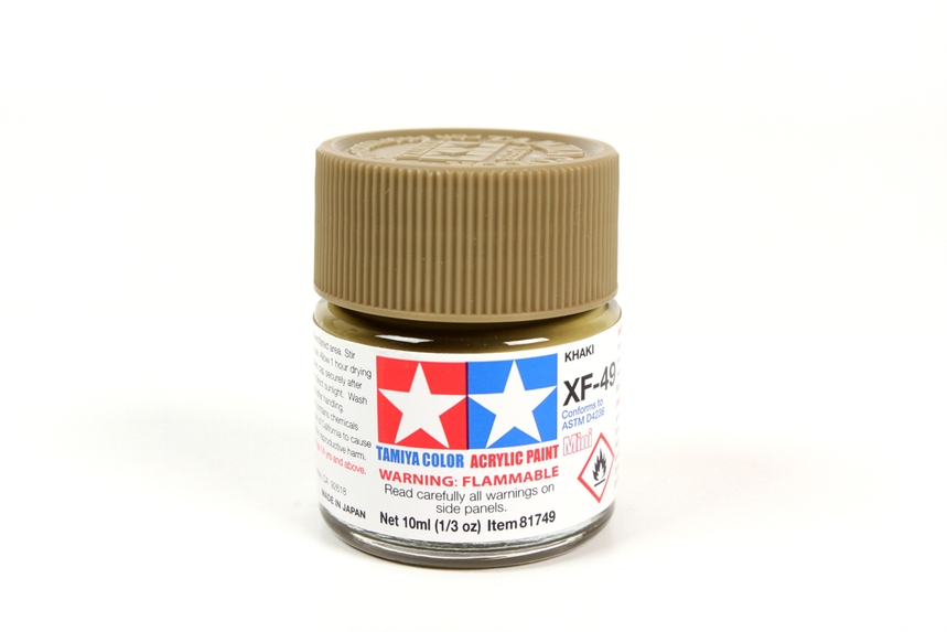 Tamiya Acrylic Mini Xf-49 Khaki