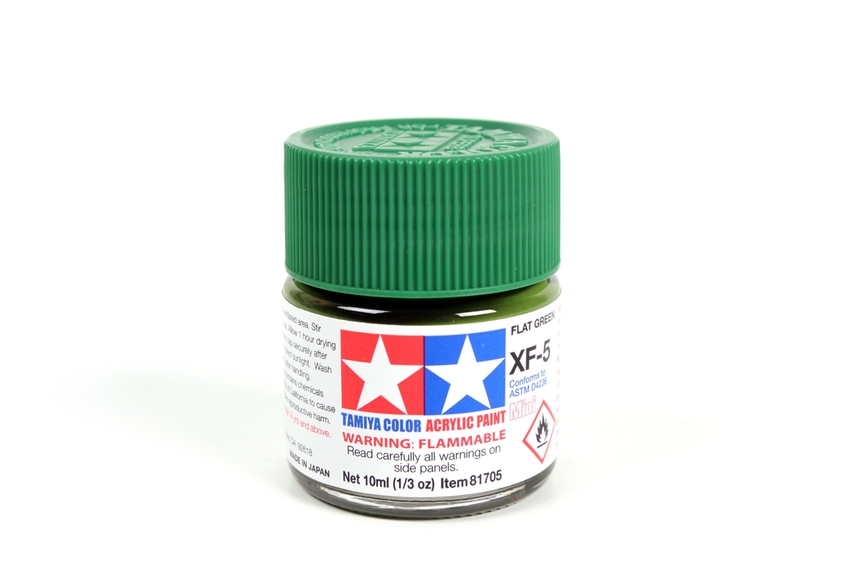 Tamiya Acrylic Mini Xf-5 Flat Green