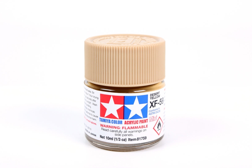 Tamiya Acrylic Mini Xf-59 Desertyellow