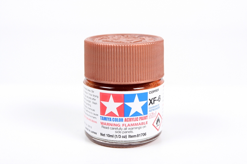 Tamiya Acrylic Mini Xf-6 Copper