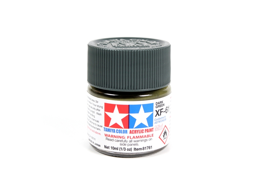 Tamiya Acrylic Mini Xf-61 Dark Green