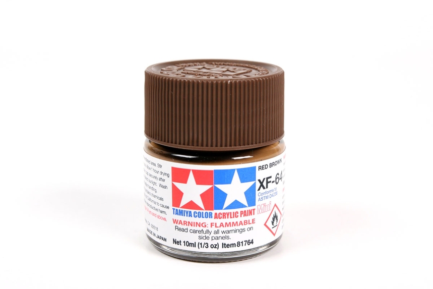 Tamiya Acrylic Mini Xf-64 Red Brown