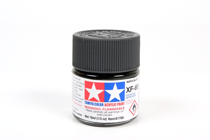 Tamiya Acrylic Mini Xf-69 Nato Black