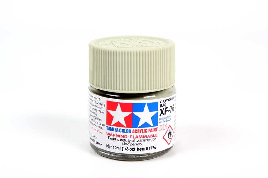 Tamiya Acrylic Mini Xf-76 Grey Green