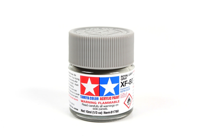 Tamiya Acrylic Mini Xf-80 Navy Grey