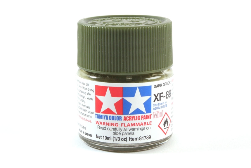 Tamiya Acrylic Mini Xf-89 Dk Green 2
