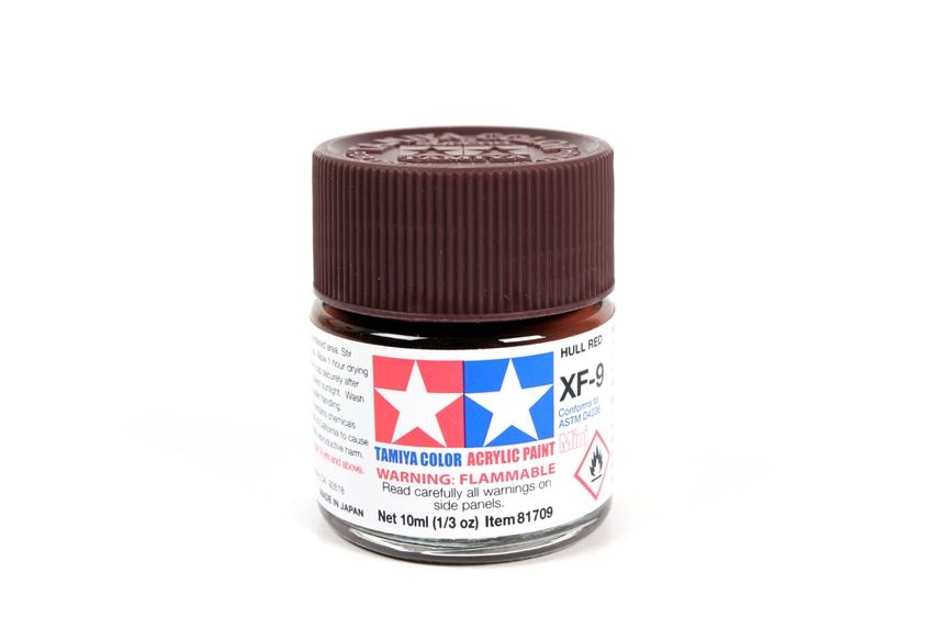 Tamiya Acrylic Mini Xf-9 Hull Red