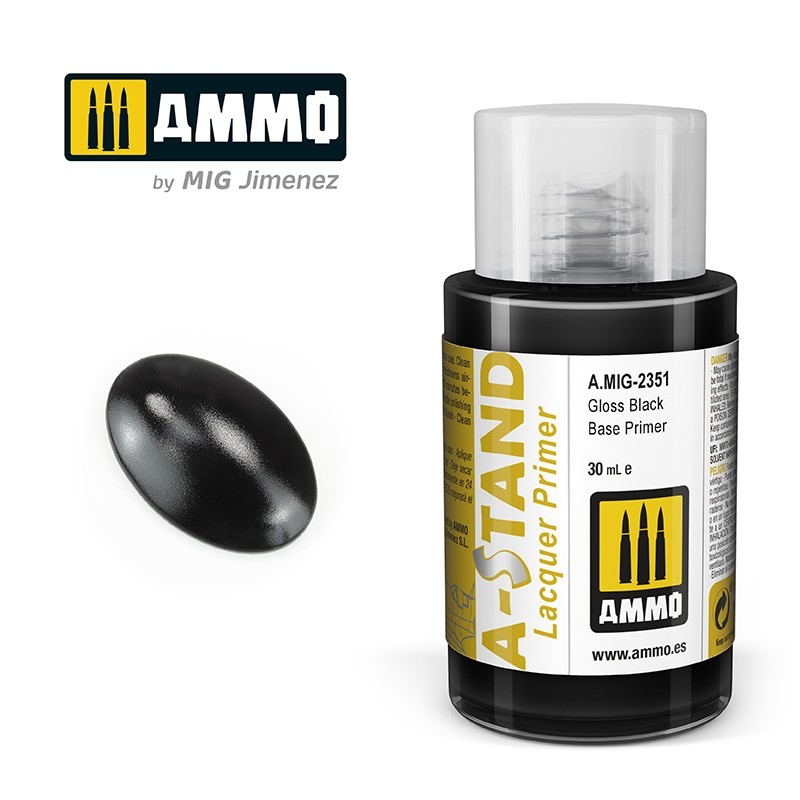 Ammo A-STAND Gloss Black Base Primer