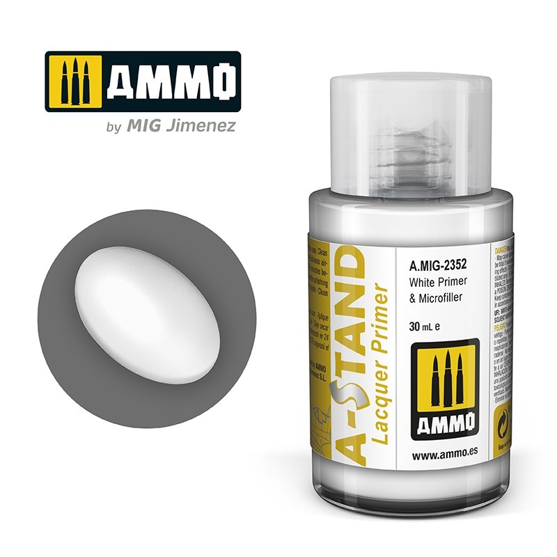 Ammo A-STAND White Primer & Microfiller