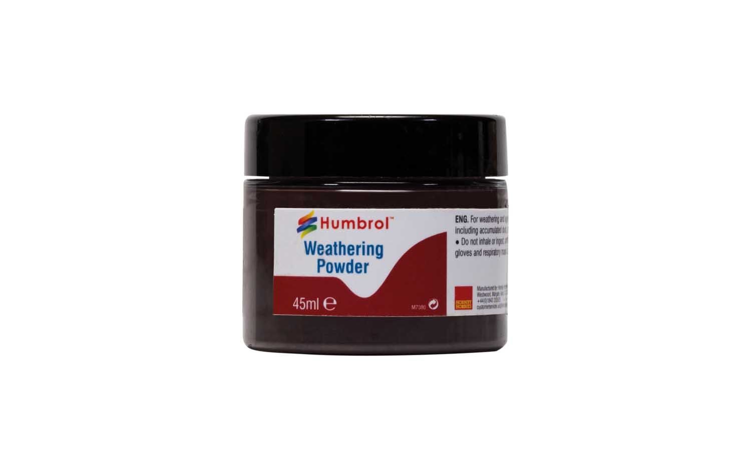 Humbrol Weathering Powder: Black - (45ml)