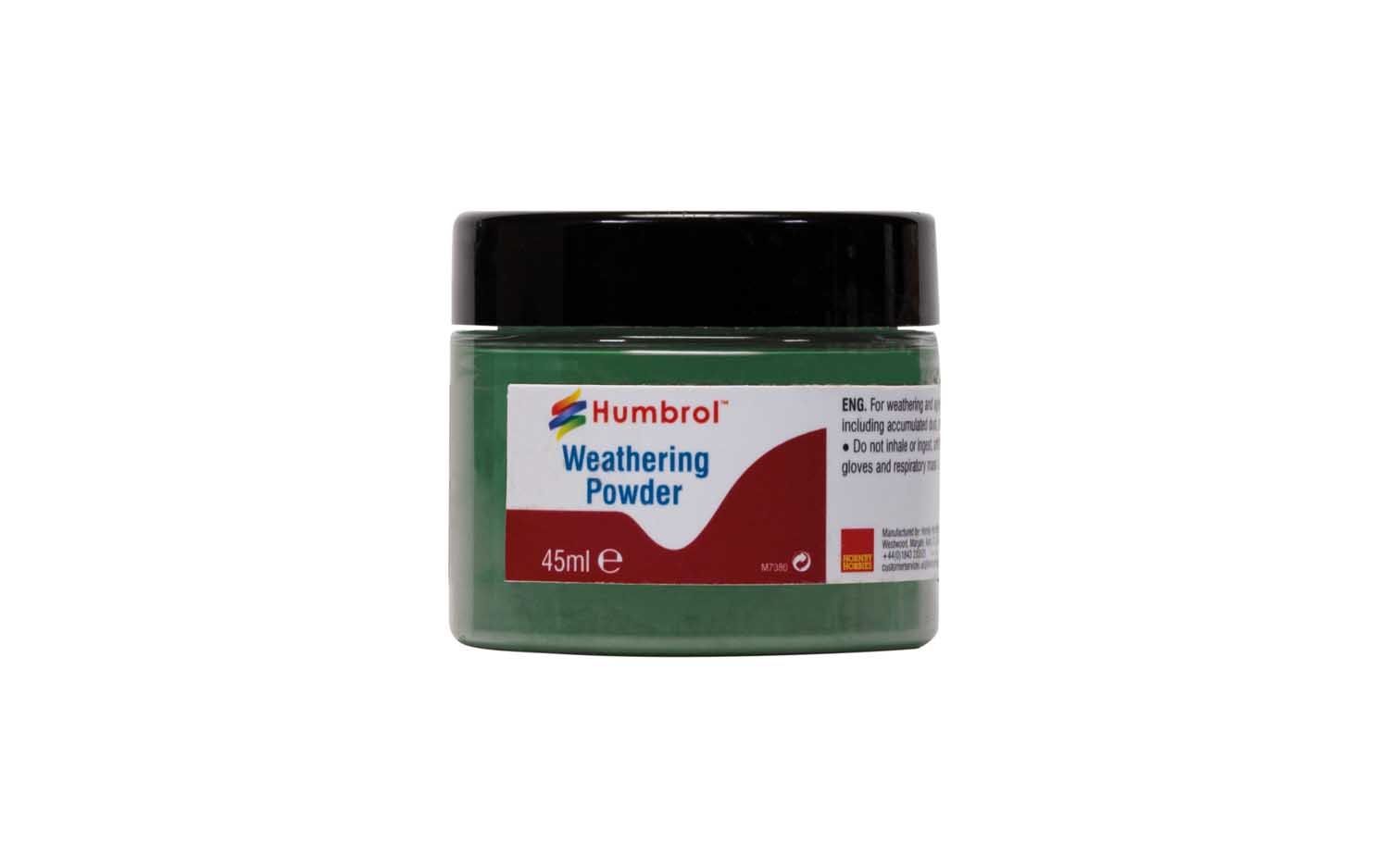 Humbrol Weathering Powder: Chrome Oxide Green - (45ml)