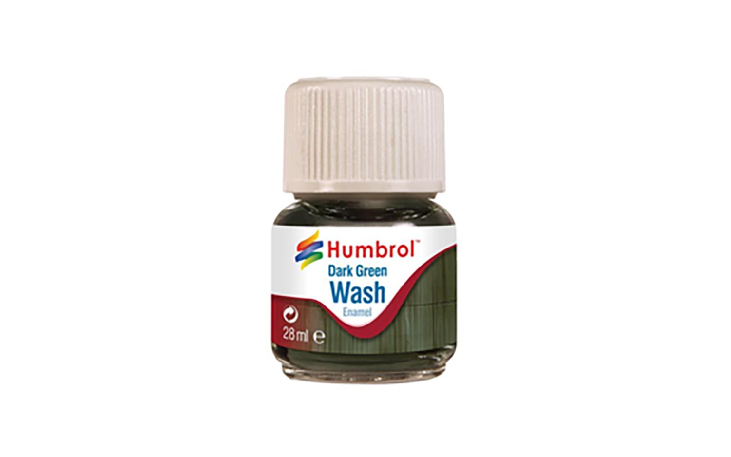 Humbrol Wash: Dark Green - (28ml)