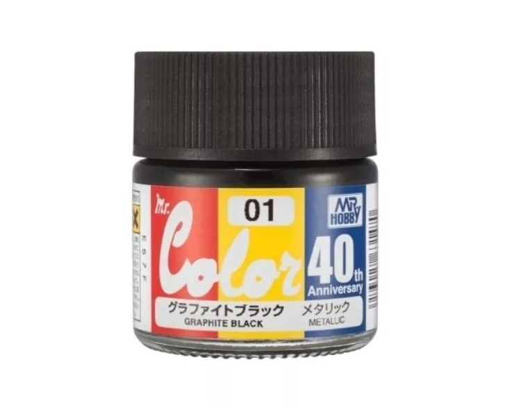 Mr.Color AVC01 40th Anniversary Graphite Black