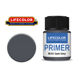 Lifecolor Acrylic Primer - Panzer Dark Grey