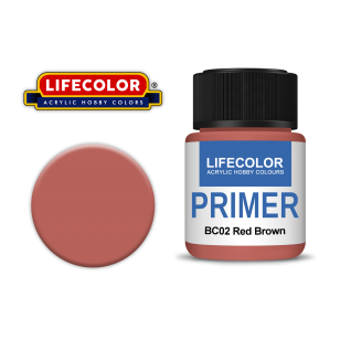 Lifecolor Acrylic Primer - Red Brown