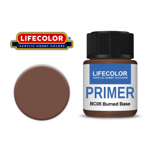 Lifecolor Acrylic Primer - Burned Base