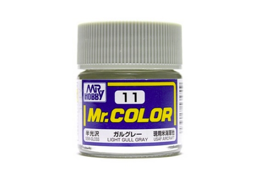 Mr.Color c11 Semi-Gloss Gull Gray (A)(US)