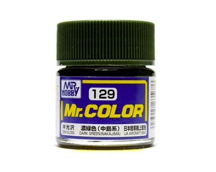 Mr.Color c129 Semi-Gloss Dark Green (Nakajima) (A)(J)(II)